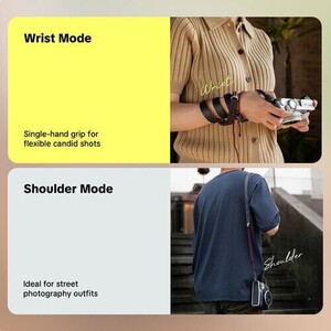 PGYTECH Camera Strap Slim (Vintage-Olive Green) - Kamera Askısı - Thumbnail