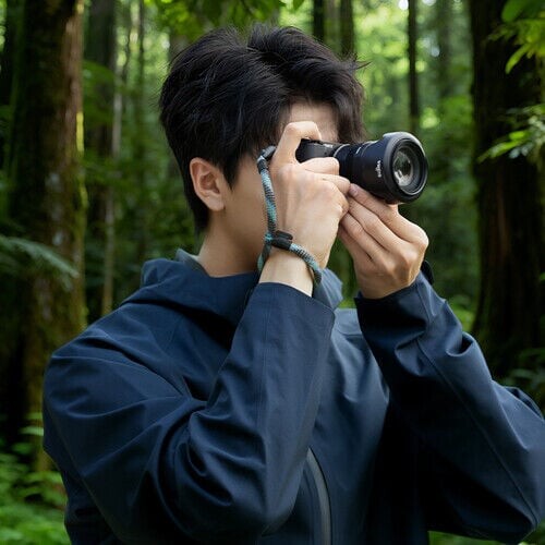 PGYTECH Camera Wrist Strap Slim (Outdoor-Aurora Blue) - Bilek Askısı