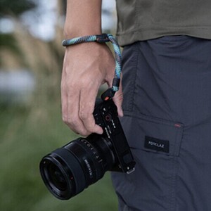 PGYTECH Camera Wrist Strap Slim (Outdoor-Aurora Blue) - Bilek Askısı - Thumbnail