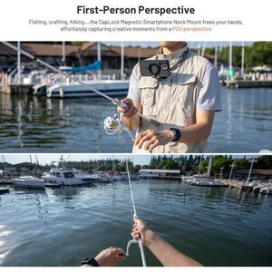 PGYTECH CapLock Magnetic Smartphone Neck Mount Max – Manyetik Boyun Askı Montajı (Smartphone PV İçerik Üretimi) - Thumbnail