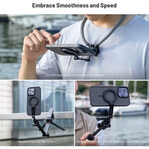 PGYTECH CapLock Magnetic Smartphone Neck Mount Max – Manyetik Boyun Askı Montajı (Smartphone PV İçerik Üretimi) - Thumbnail