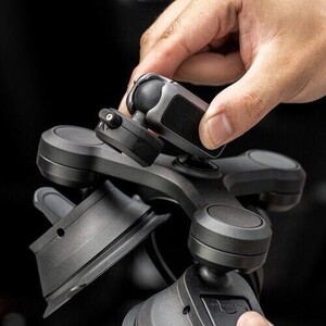 PGYTECH CapLock Three-arm Suction Mount - Thumbnail