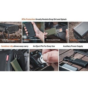 PGYTECH CFexpress CreateMate Card Reader Type A/SD(Classic Black) - Thumbnail