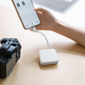 PGYTECH CreateMate High-Speed Mini Kart Okuyucu Case (Ivory White) - Thumbnail