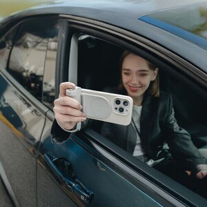 PGYTECH MagCam Phone Grip (Classic Black) | Manyetik Telefon Grip - Thumbnail