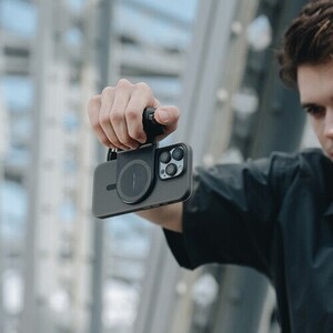 PGYTECH MagCam Phone Grip (Classic Black) | Manyetik Telefon Grip - Thumbnail