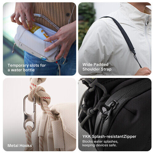 PGYTECH OneGo Pocket 2L Sling Çanta (Space Black)