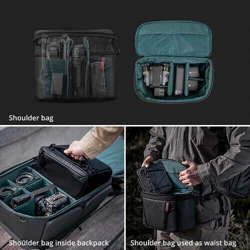 PGYTECH OneMo 2 Backpack 25L Sırt Çantası (Siyah)