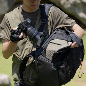 PGYTECH OneMo Tactical Camera/Drone Backpack (Dark Night Camo, 35 L) – Çok Amaçlı Kamera & Drone Sırt Çantası - Thumbnail