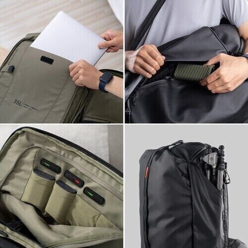 PGYTECH OneMo Travel Backpack 35L (Olive Green) + Camera Insert L