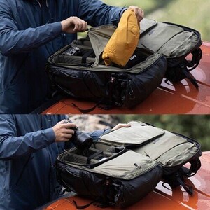 PGYTECH OnePro Flex Backpack 30L (Space Black) +Camera Insert M - Thumbnail