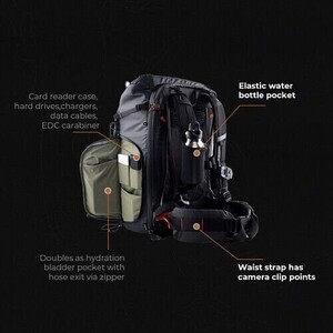 PGYTECH OnePro Focux Backpack 25L (Fern Green) - Thumbnail