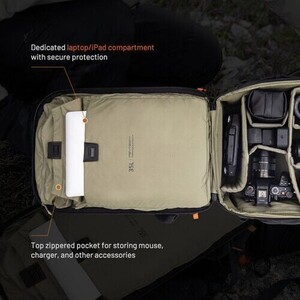 PGYTECH OnePro Focux Backpack 25L (Fern Green) - Thumbnail