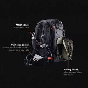 PGYTECH OnePro Focux Backpack 35L (Fern Green) - Thumbnail