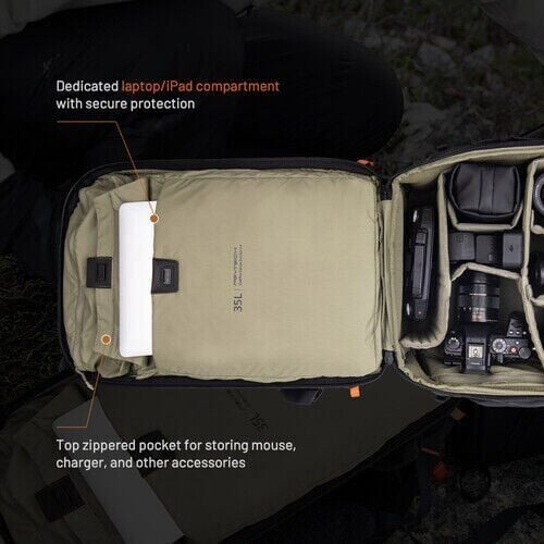 PGYTECH OnePro Focux Backpack 35L (Fern Green)