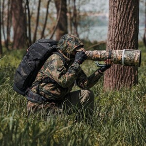 PGYTECH OnePro ST Backpack (Night Camo) – P‑CB‑258 - Kamuflajlı Telefoto Sırt Çantası - Thumbnail