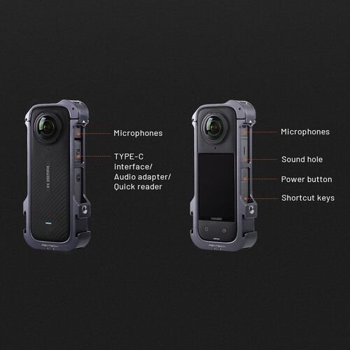 Pgytech P-55A-010 Insta360 X4 Kamera Kafesi