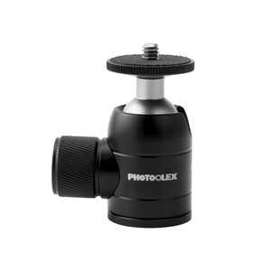 PHOTOOLEX - Photoolex Mini Ball Head Evrensel Tripod Başlığı - TF-PH-137CK-PL