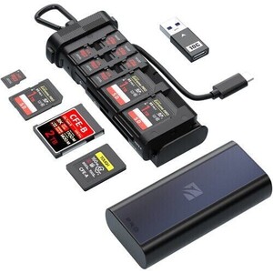 PRO CARD READER CF Express Type A/B, SD, TF COMBO YENİ - Thumbnail