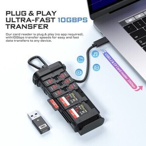 PRO CARD READER CF Express Type A/B, SD, TF COMBO YENİ - Thumbnail