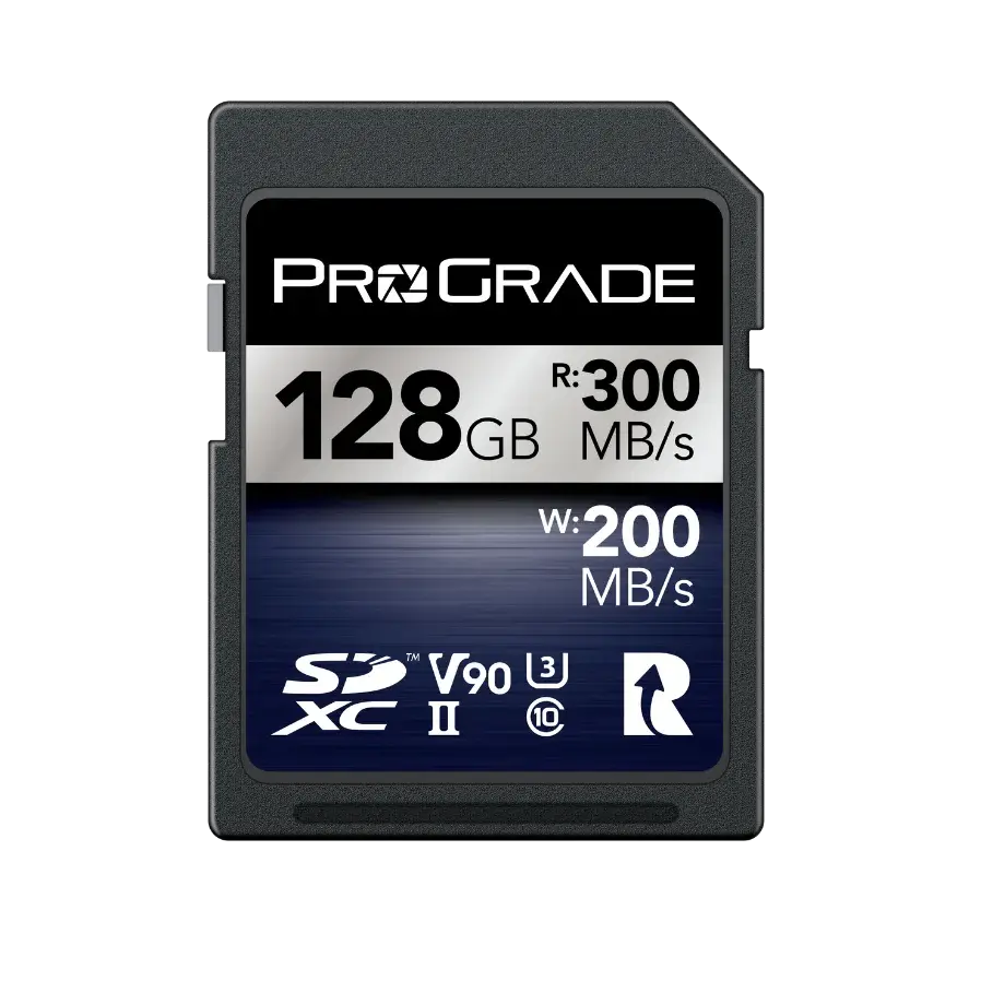 ProGrade Digital 128GB SDXC UHS-II V90 Iridium SD Hafıza Kartı