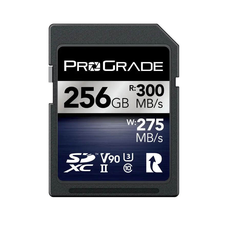 ProGrade - ProGrade Digital 256GB SDXC UHS-II V90 Iridium SD Hafıza Kartı