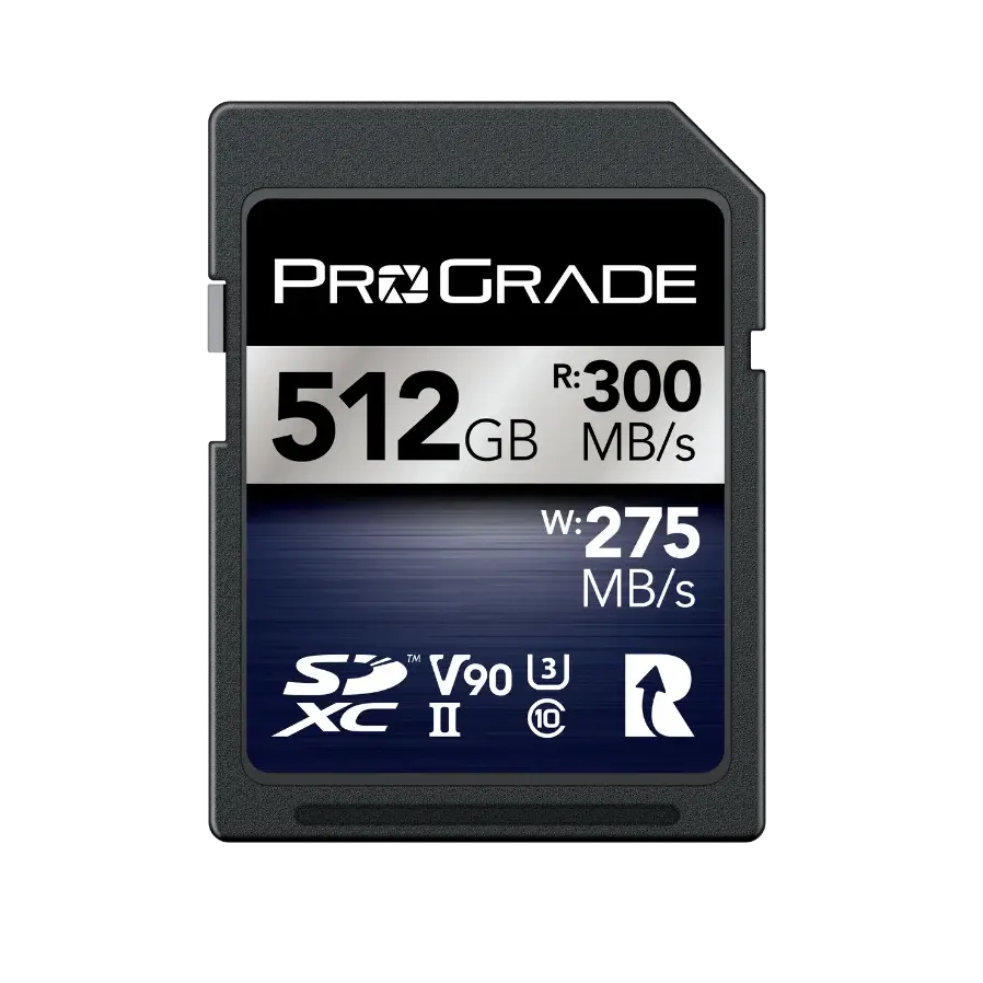 ProGrade - ProGrade Digital 512GB SDXC UHS-II V90 Iridium SD Hafıza Kartı