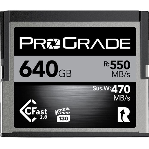 ProGrade Digital 640GB CFast 2.0 Iridium Hafıza Kartı