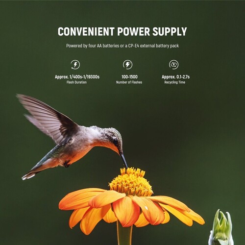 RF1-C 76W Makro Ring Flaş