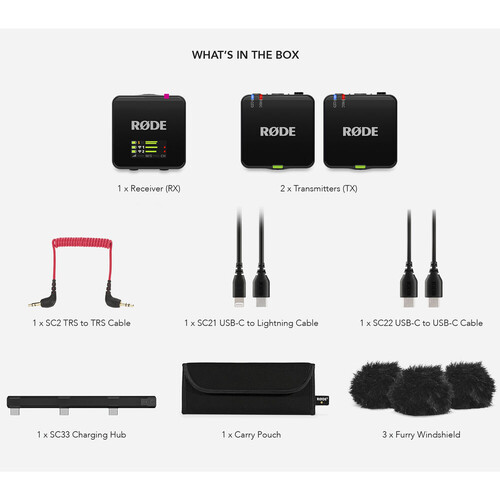 Rode Wireless GO (Gen 3) Beyaz