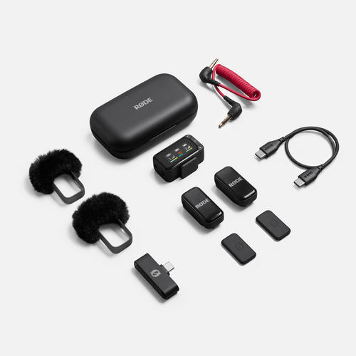 RODE Wireless Micro 2 Kişilik Kablosuz Yaka Mikrofonu (Camera Kit)