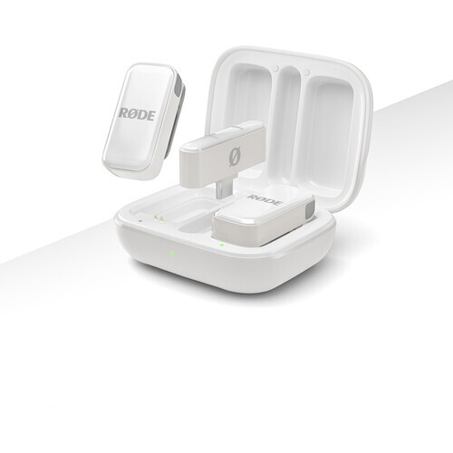 RODE Wireless Micro 2 Kişilik Kablosuz Yaka Mikrofonu (USB-C / Beyaz)