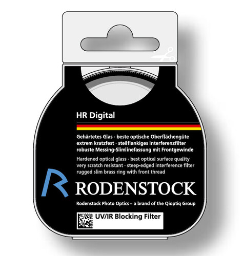 Rodenstock 67mm HR Digital UV/IR Blocking Filtre