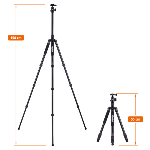 Rollei C5i Alüminyum Siyah Tripod