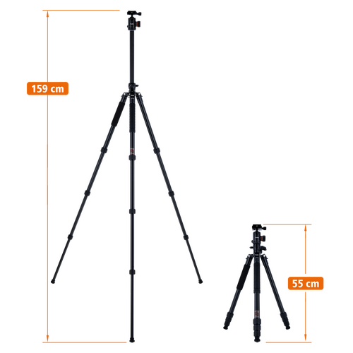 Rollei C5i Makro Pro 90° Ayarlanabilir Tripod