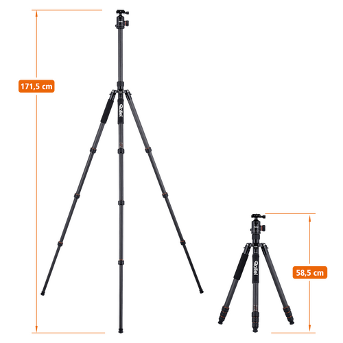Rollei C6i Karbon Siyah Tripod