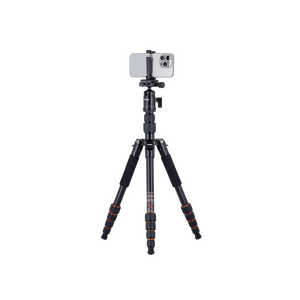 Rollei Compact Traveler No.1 Alüminyum Siyah Tripod - Thumbnail