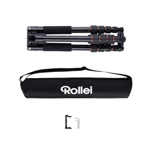 Rollei Compact Traveler No.1 Alüminyum Siyah Tripod - Thumbnail