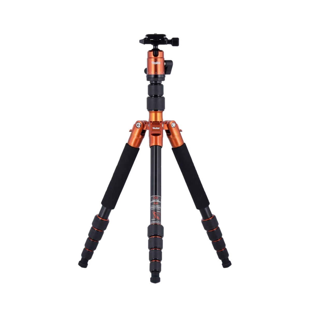 Rollei Compact Traveler No.1 Alüminyum Turuncu Tripod - ürün görseli 1