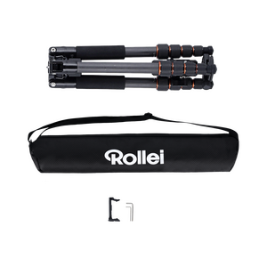 Rollei Compact Traveler No.1 Karbon Siyah Tripod - Thumbnail
