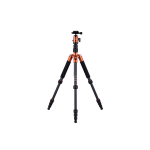 Rollei Compact Traveler No.1 Karbon Turuncu Tripod - Thumbnail