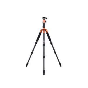 Rollei Compact Traveler No.1 Karbon Turuncu Tripod - Thumbnail
