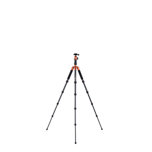 Rollei Compact Traveler No.1 Karbon Turuncu Tripod - Thumbnail