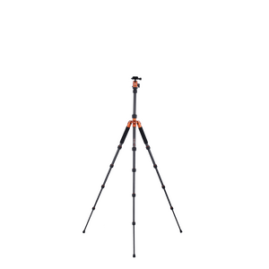 Rollei Compact Traveler No.1 Karbon Turuncu Tripod - Thumbnail