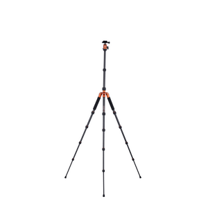 Rollei Compact Traveler No.1 Karbon Turuncu Tripod - Thumbnail