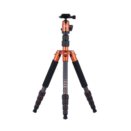 Rollei Compact Traveler No.1 Karbon Turuncu Tripod