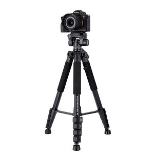 Rollei Compact Traveler Star S4 Alüminyum Siyah Tripod - Thumbnail