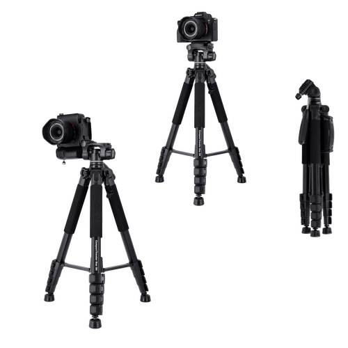 Rollei Compact Traveler Star S4 Alüminyum Siyah Tripod