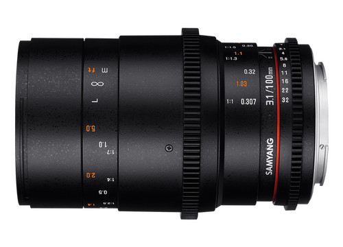 Samyang 100mm T3.1 ED UMC MFT Makro Cine Lens