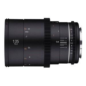 Samyang 135mm T2.2 VDSLR MK2 Cine Lens (Sony E Mount) - Thumbnail